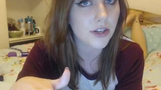 Isleypamela - Dildo Sucking/Fucking Cumshow (English)