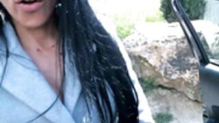 Mature Italian Exib squirt street part.14