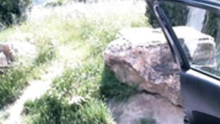 Mature Italian Exib squirt street part.14