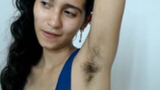Teenage latina Hairy Valeria Swang Part.2