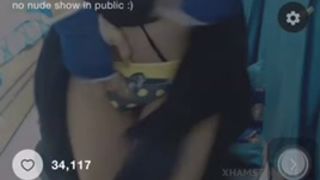 Rosy pussy tease
