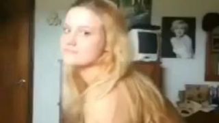 Blonde Stepsister strips for you