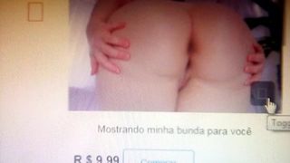 SHOWING OFF MY ASS FOR YOU - Manyvids