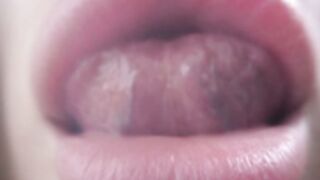 Sexy tease and mouth play