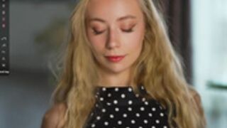 vika54784 stockings, dildo footjob, plug