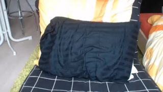 sexysally666 has a hard time drinking her pee