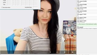Russian Girl Stelochka in private recording