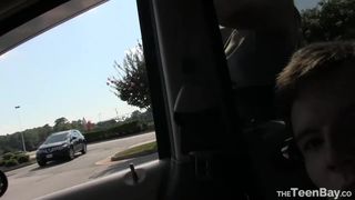 Blowjob in Busy Parking Lot