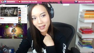 NovaPatra - Leaves Twitch On and Then Faps in private premium video
