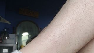 Femboy screws himself with a dog dildo