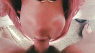 TS Facial | Post Orgasm Suck