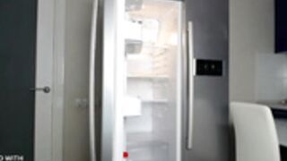 Lilya01 lilya01  clean the fridge - very funny