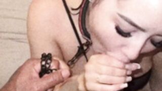 Paige jordae sucking massive BBC