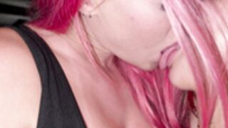 Nala fitness sucking Tiaunariley's tit