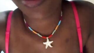 Pimenta Doce Masturbating with Banana