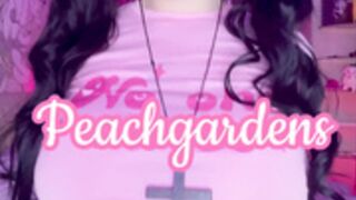 Peachgardensofficial - THIS HUGE COCK FLOODED MY FACE